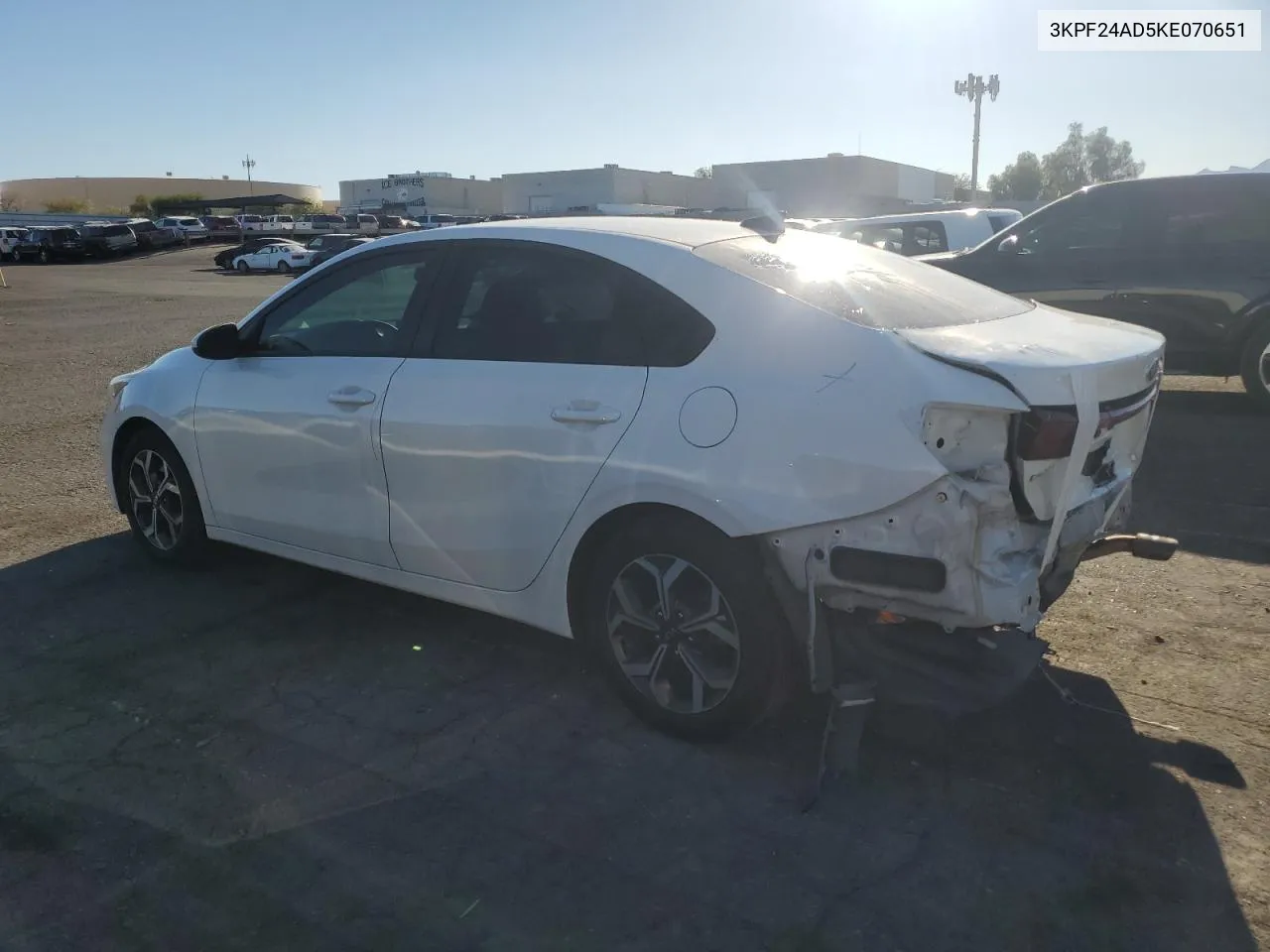 2019 Kia Forte Fe VIN: 3KPF24AD5KE070651 Lot: 72768804