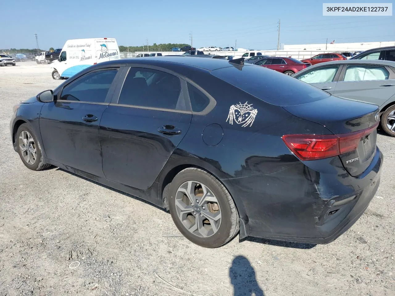 2019 Kia Forte Fe VIN: 3KPF24AD2KE122737 Lot: 72841884