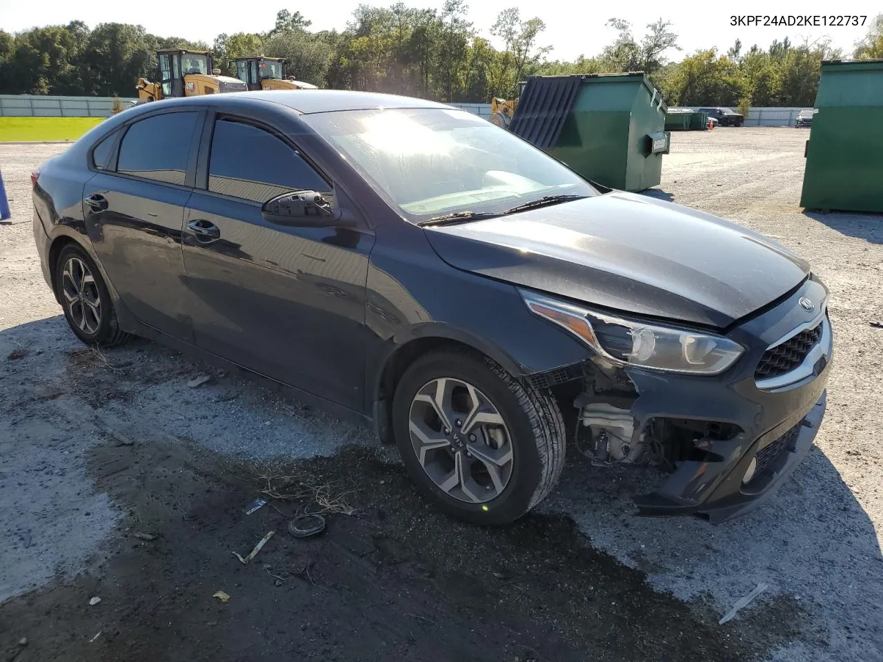 2019 Kia Forte Fe VIN: 3KPF24AD2KE122737 Lot: 72841884