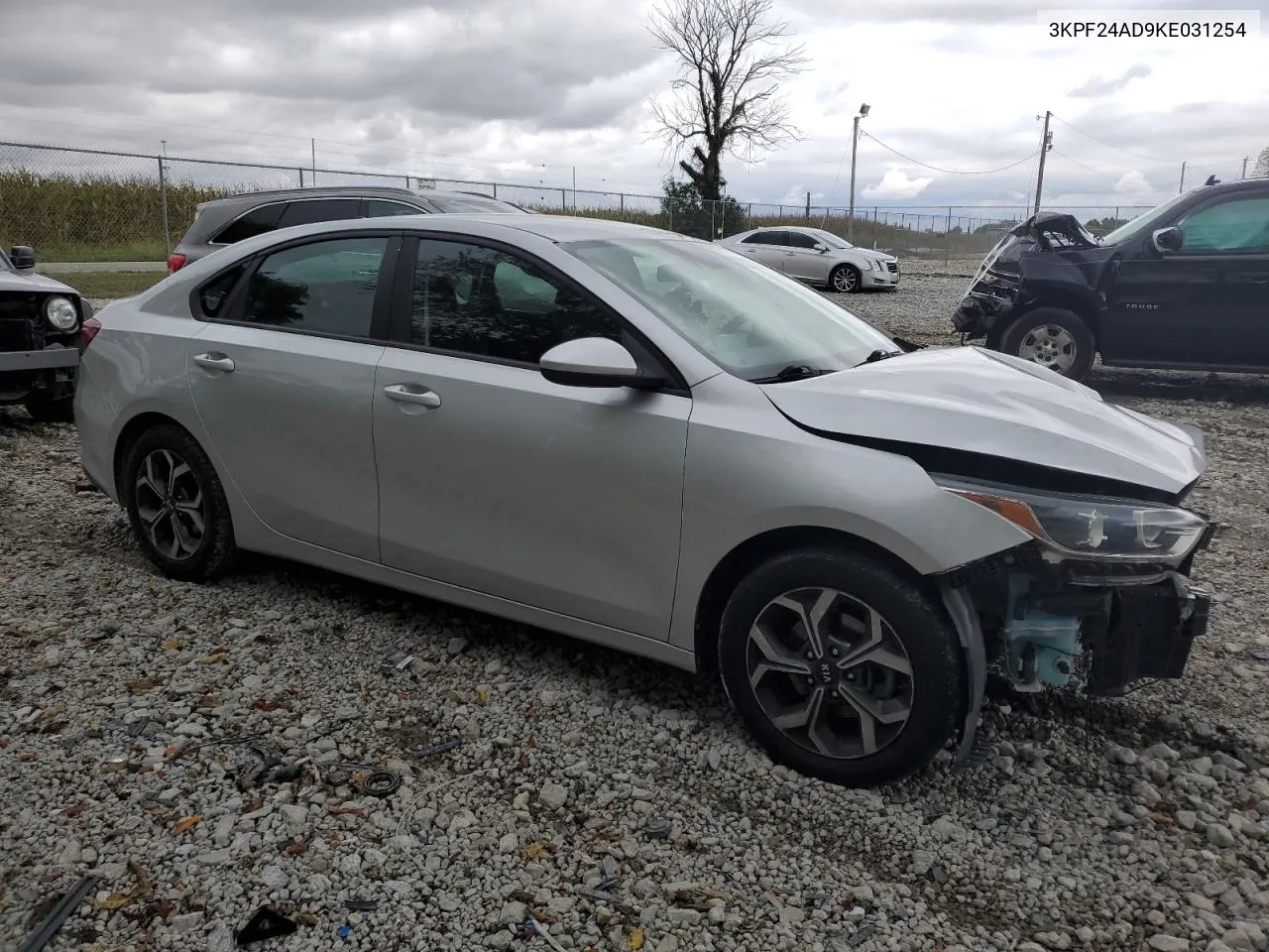 2019 Kia Forte Fe VIN: 3KPF24AD9KE031254 Lot: 72844374