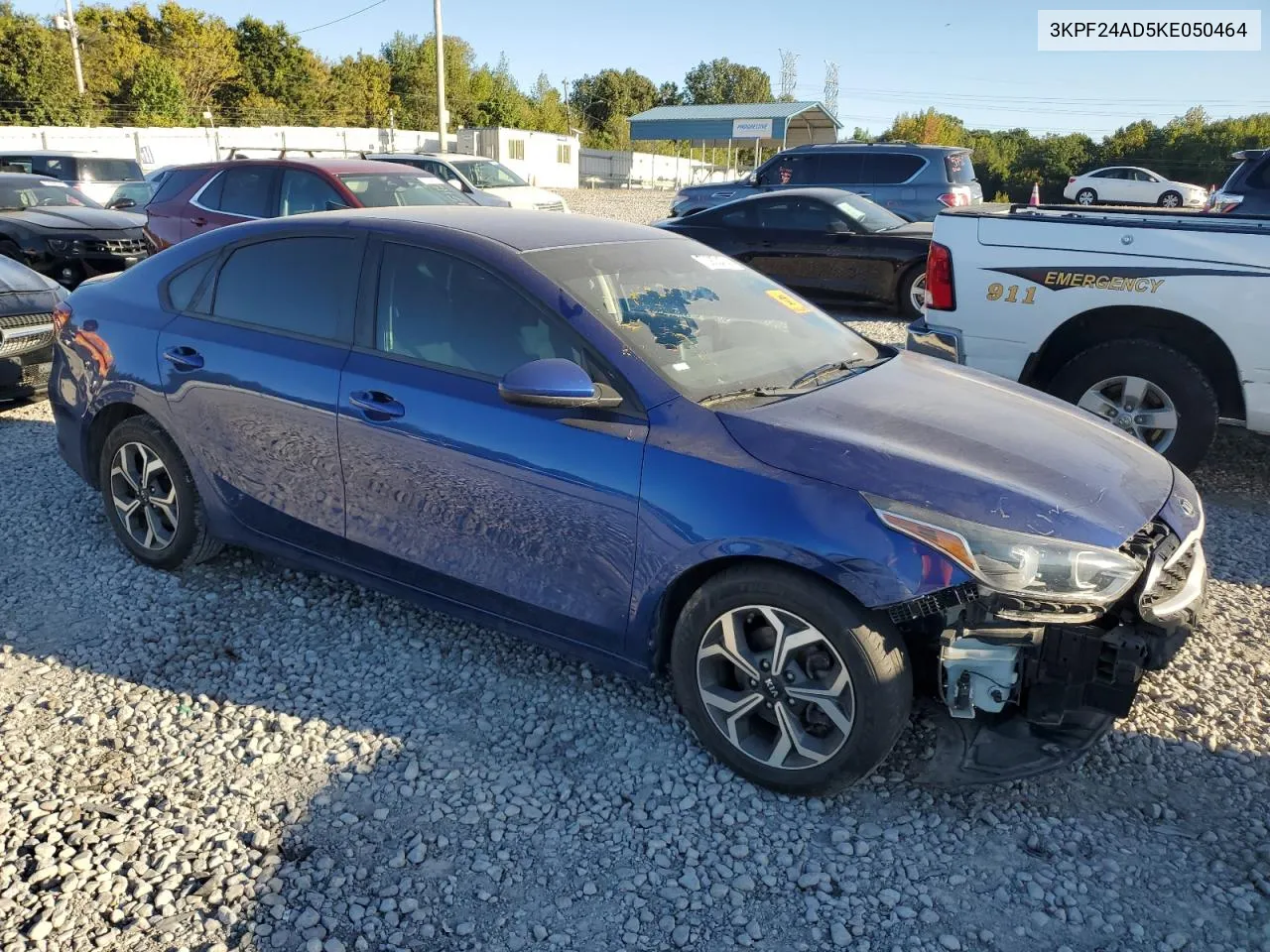 2019 Kia Forte Fe VIN: 3KPF24AD5KE050464 Lot: 72902424