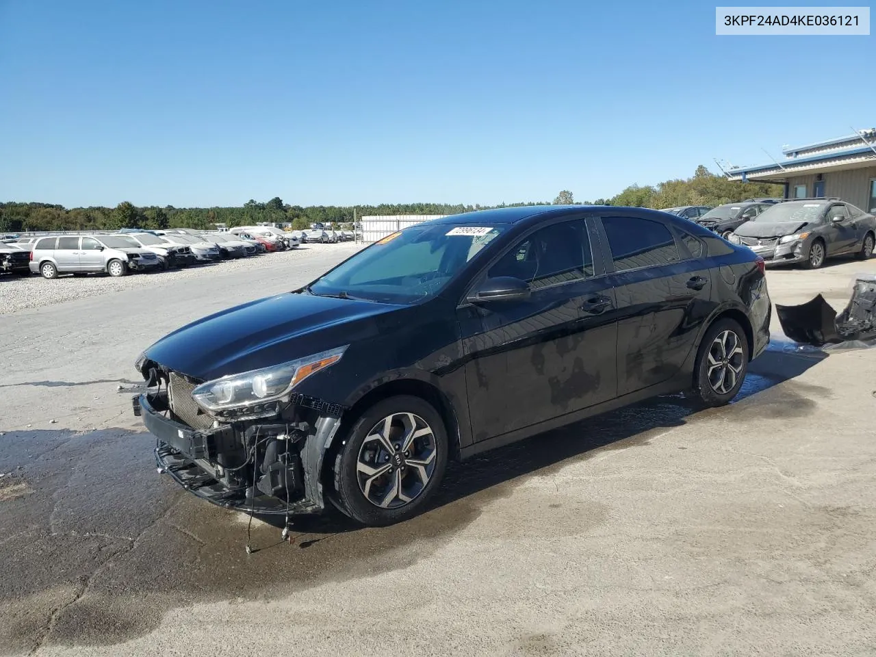 2019 Kia Forte Fe VIN: 3KPF24AD4KE036121 Lot: 72996134