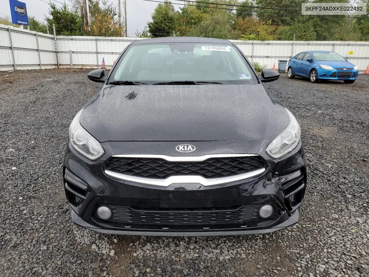 2019 Kia Forte Fe VIN: 3KPF24ADXKE022482 Lot: 73195004