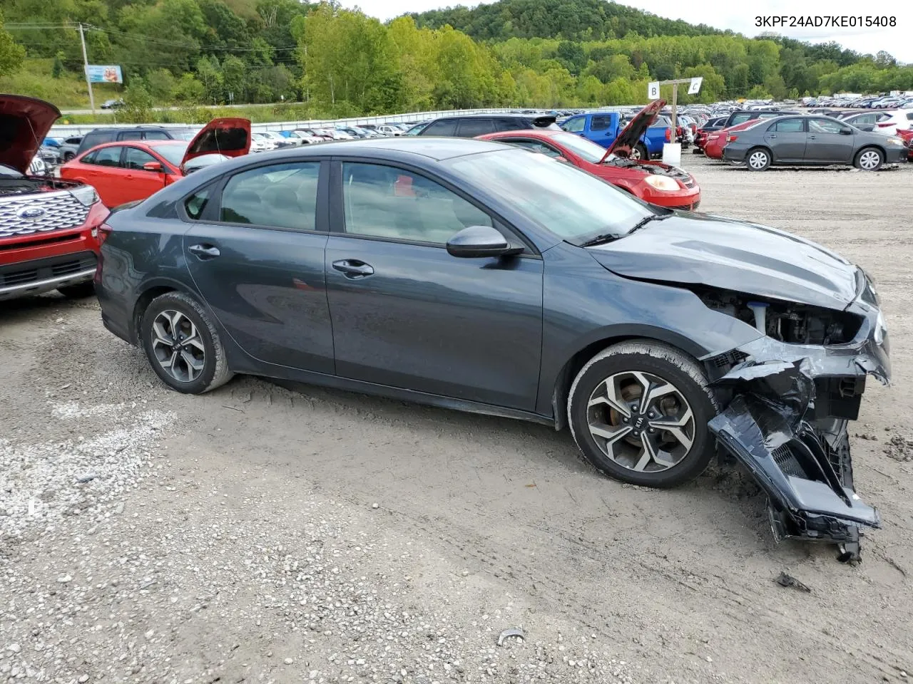 2019 Kia Forte Fe VIN: 3KPF24AD7KE015408 Lot: 73493704