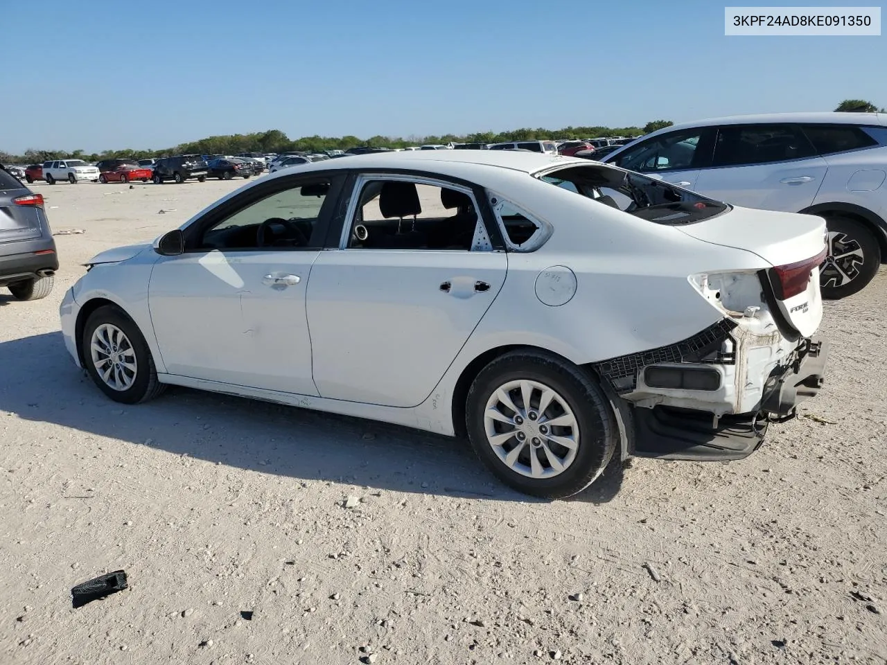 2019 Kia Forte Fe VIN: 3KPF24AD8KE091350 Lot: 73553514