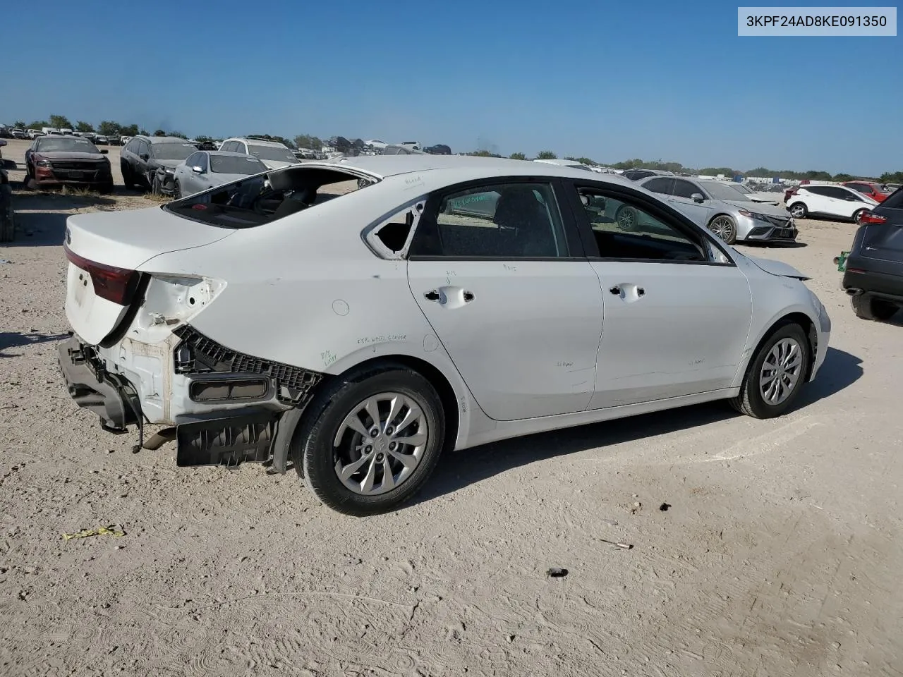 2019 Kia Forte Fe VIN: 3KPF24AD8KE091350 Lot: 73553514