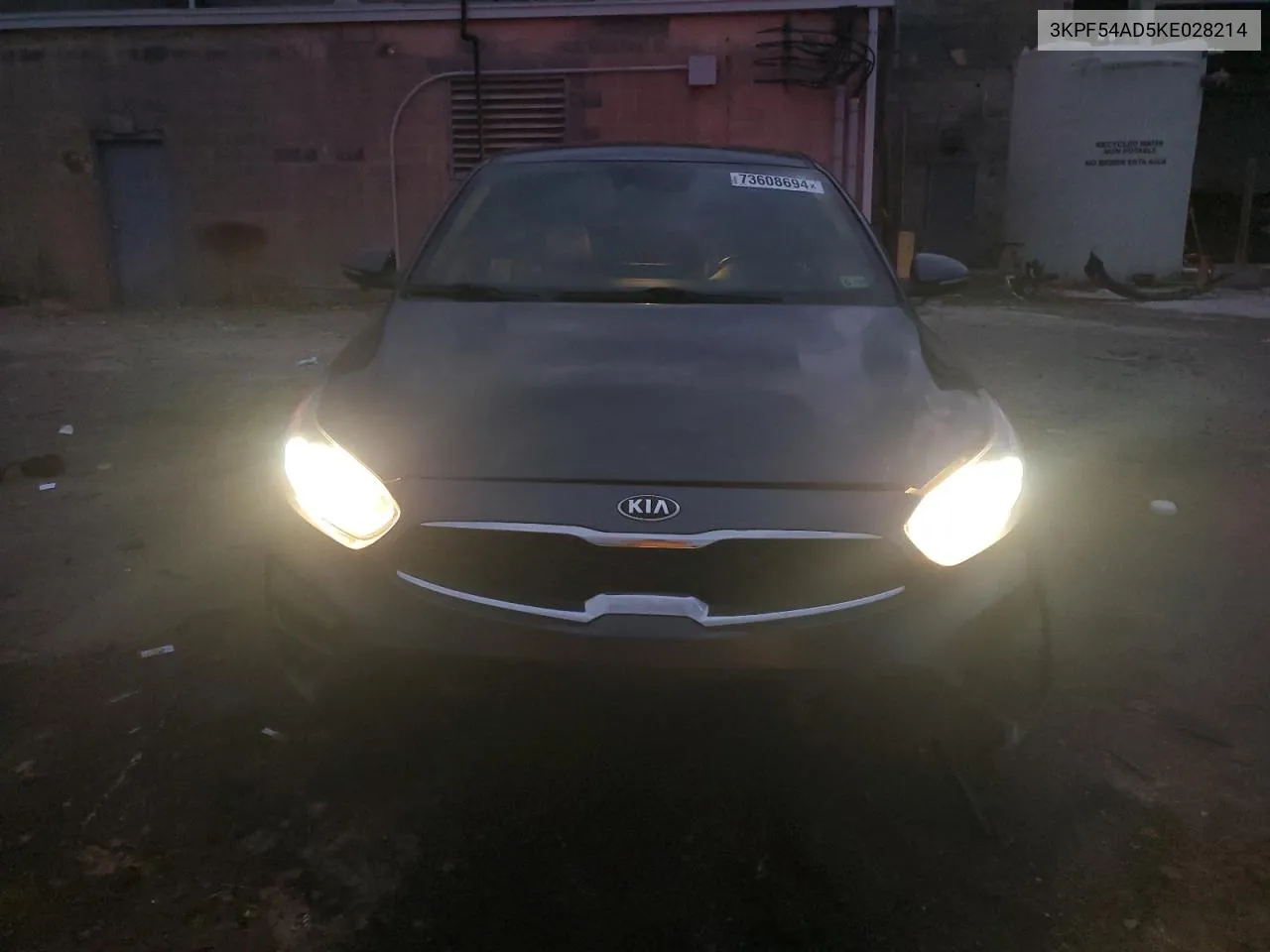 2019 Kia Forte Ex VIN: 3KPF54AD5KE028214 Lot: 73608694