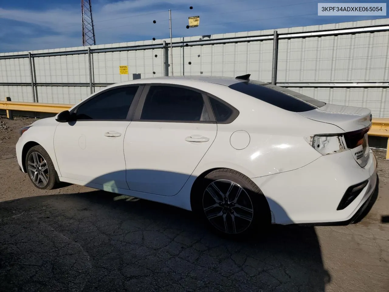 2019 Kia Forte Gt Line VIN: 3KPF34ADXKE065054 Lot: 73742494