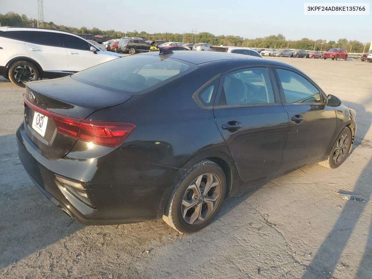 2019 Kia Forte Fe VIN: 3KPF24AD8KE135766 Lot: 74112954