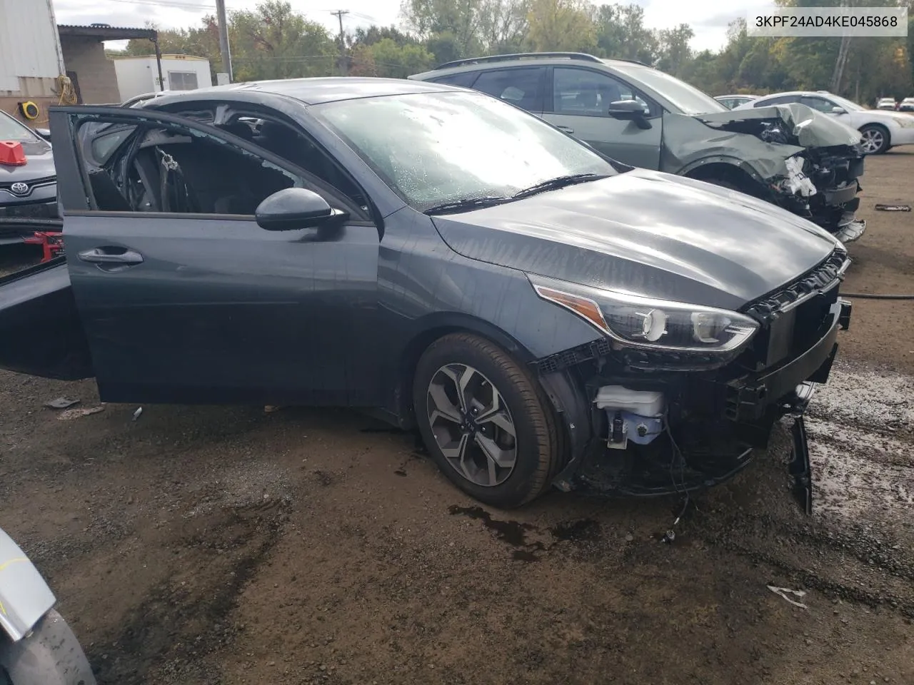 2019 Kia Forte Fe VIN: 3KPF24AD4KE045868 Lot: 74177324