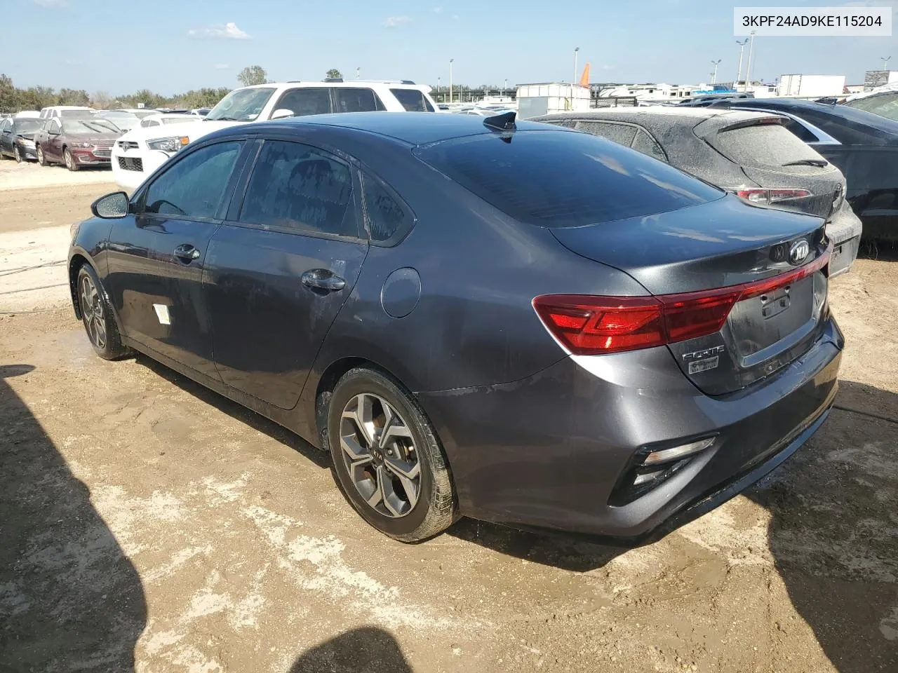 2019 Kia Forte Fe VIN: 3KPF24AD9KE115204 Lot: 74187884