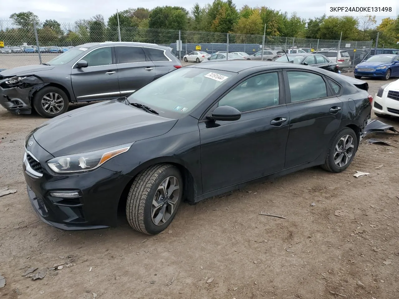 2019 Kia Forte Fe VIN: 3KPF24AD0KE131498 Lot: 74191044