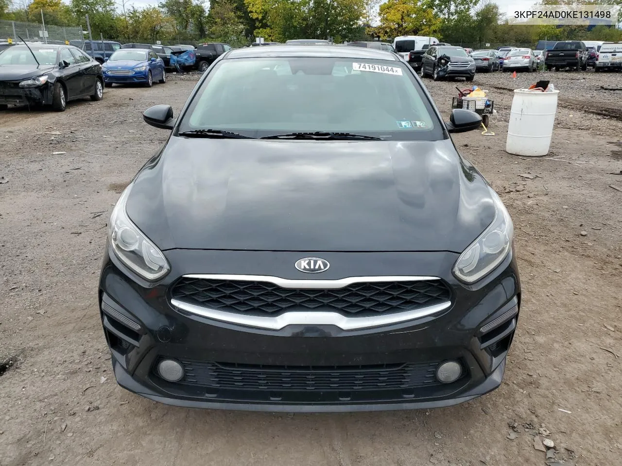 2019 Kia Forte Fe VIN: 3KPF24AD0KE131498 Lot: 74191044