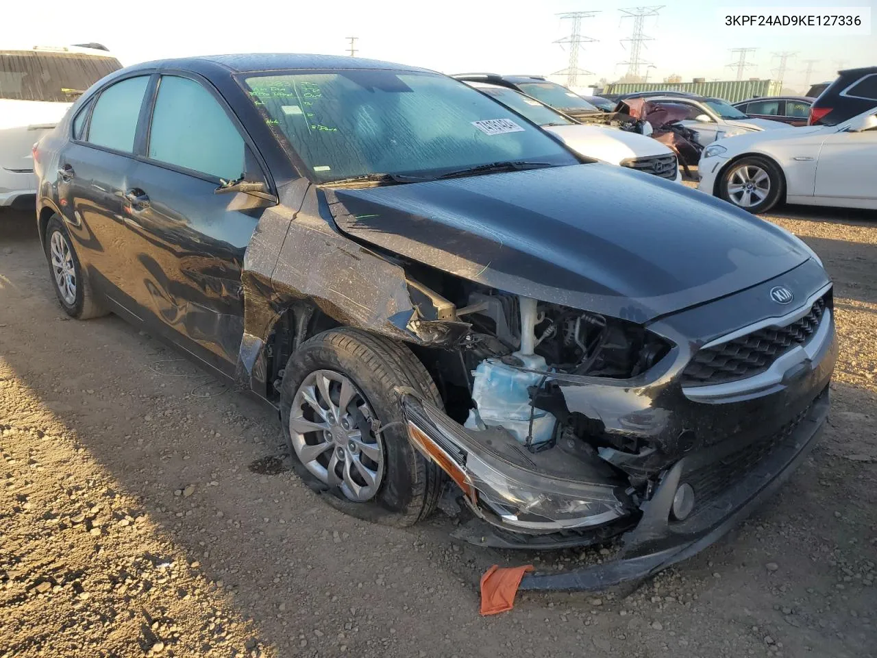 2019 Kia Forte Fe VIN: 3KPF24AD9KE127336 Lot: 74191424