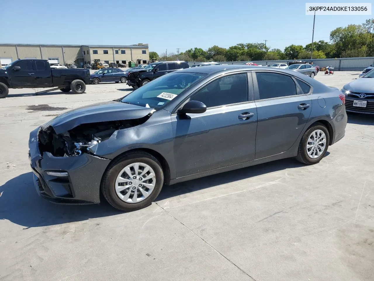 2019 Kia Forte Fe VIN: 3KPF24AD0KE133056 Lot: 74232964