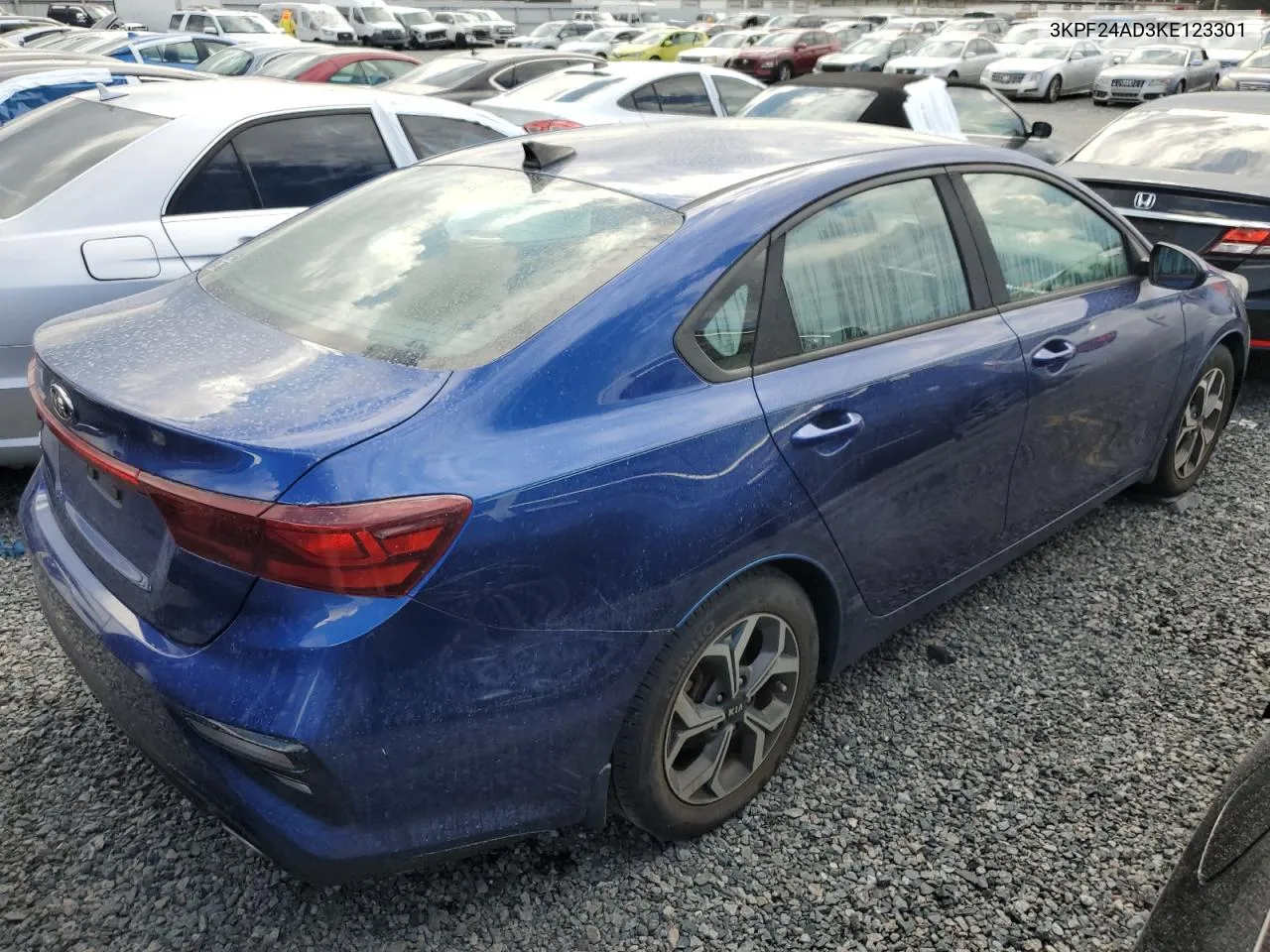 3KPF24AD3KE123301 2019 Kia Forte Fe