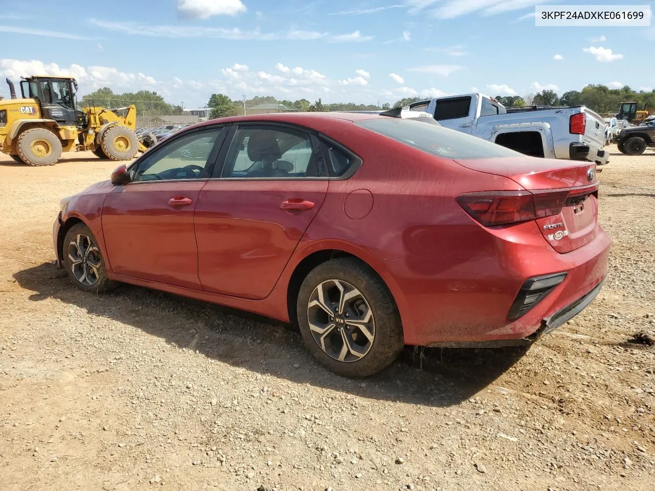 2019 Kia Forte Fe VIN: 3KPF24ADXKE061699 Lot: 74350314