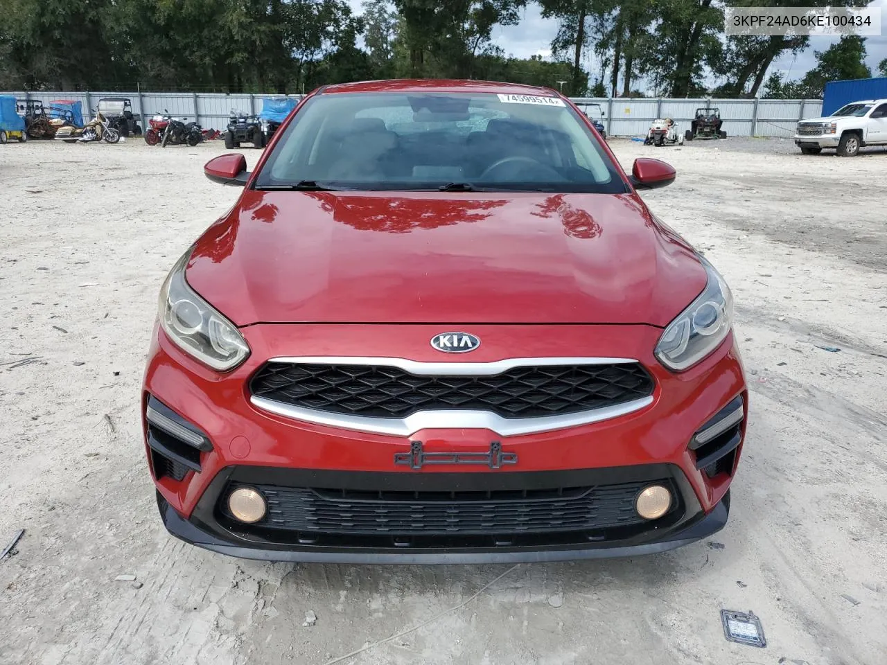 3KPF24AD6KE100434 2019 Kia Forte Fe