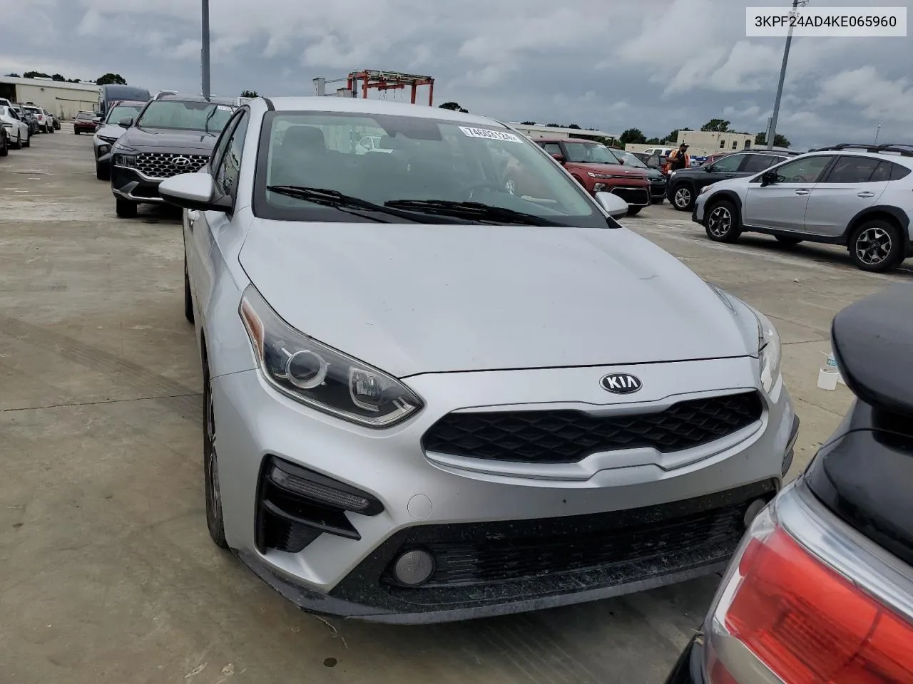 2019 Kia Forte Fe VIN: 3KPF24AD4KE065960 Lot: 74603124