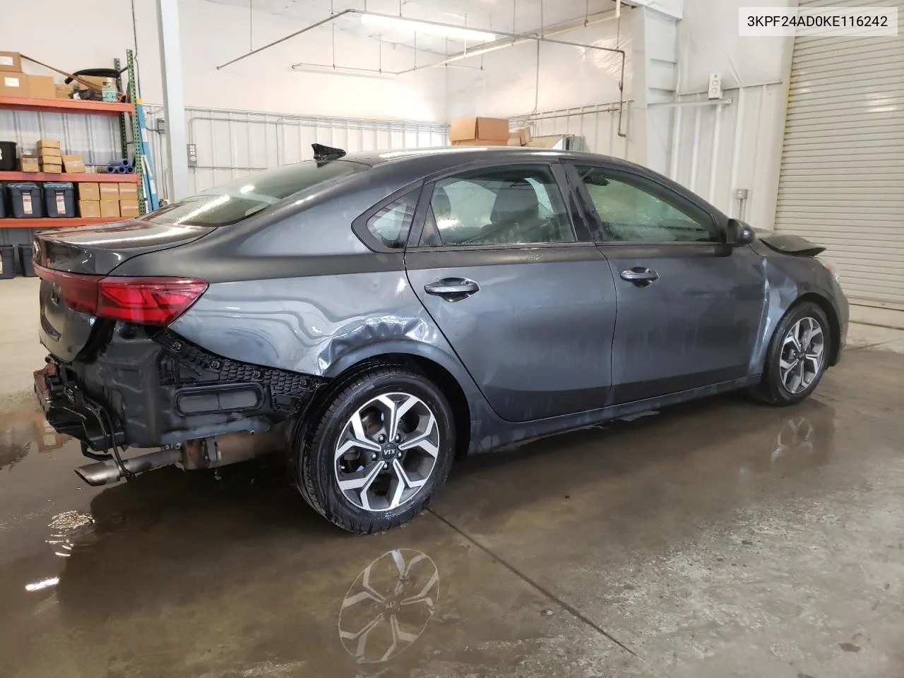 2019 Kia Forte Fe VIN: 3KPF24AD0KE116242 Lot: 74736854