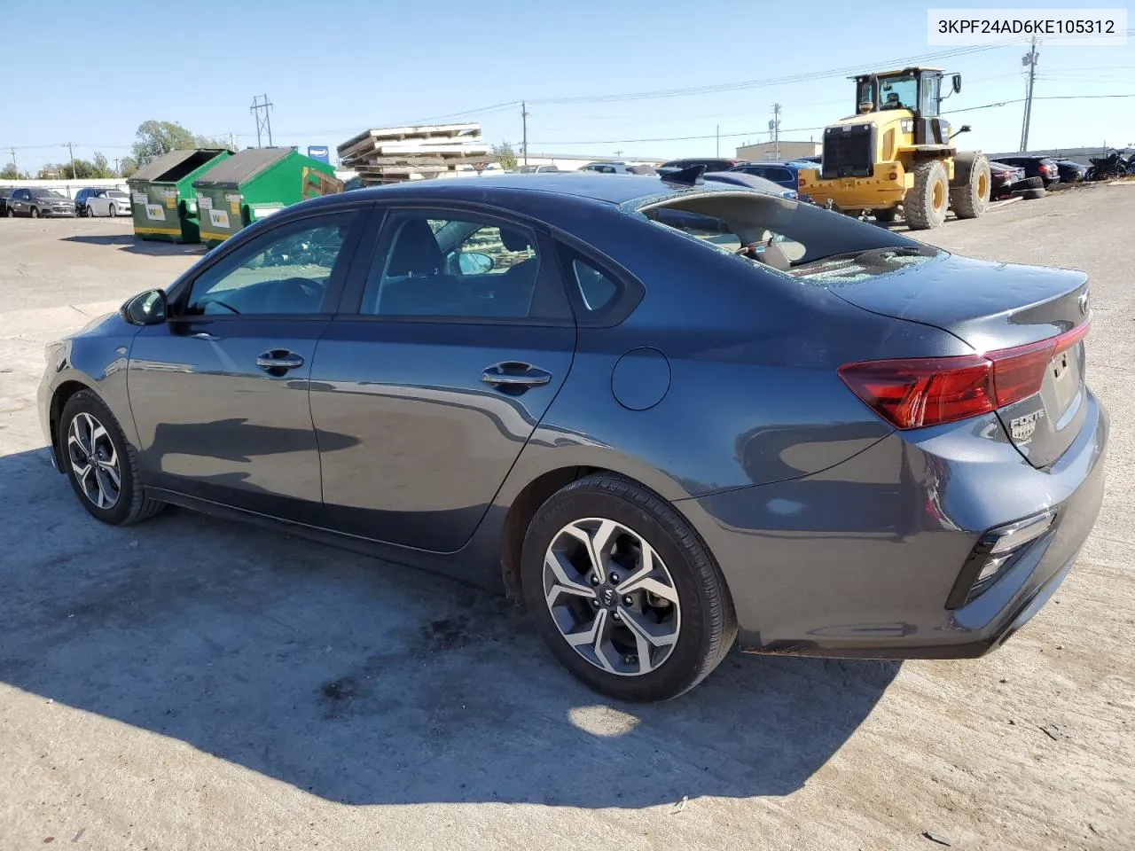 3KPF24AD6KE105312 2019 Kia Forte Fe