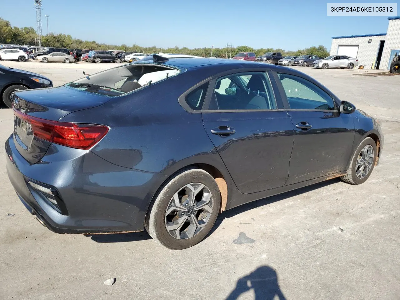 2019 Kia Forte Fe VIN: 3KPF24AD6KE105312 Lot: 74889314