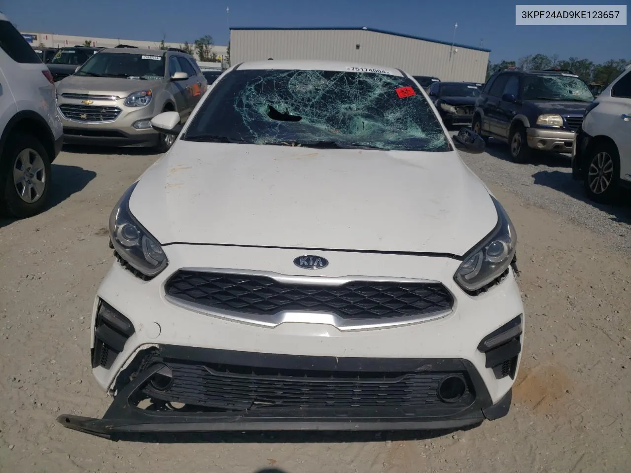 2019 Kia Forte Fe VIN: 3KPF24AD9KE123657 Lot: 75174004