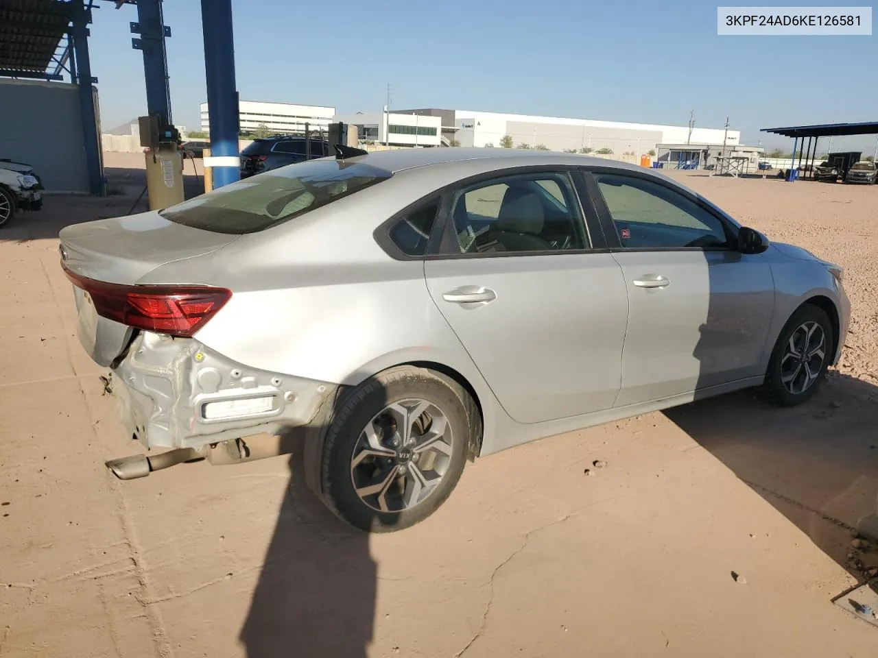 2019 Kia Forte Fe VIN: 3KPF24AD6KE126581 Lot: 75292734