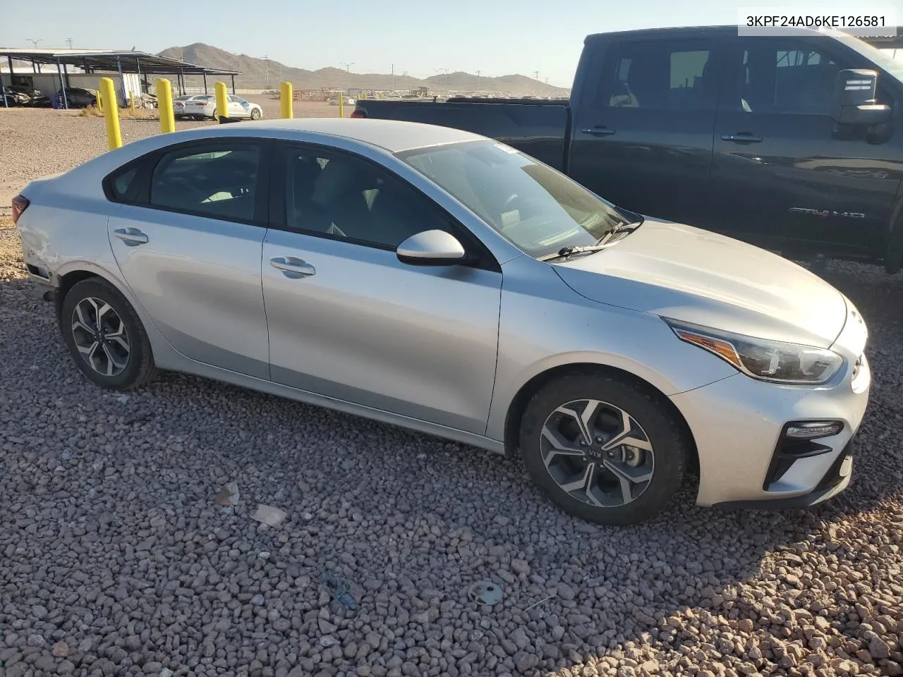 2019 Kia Forte Fe VIN: 3KPF24AD6KE126581 Lot: 75292734