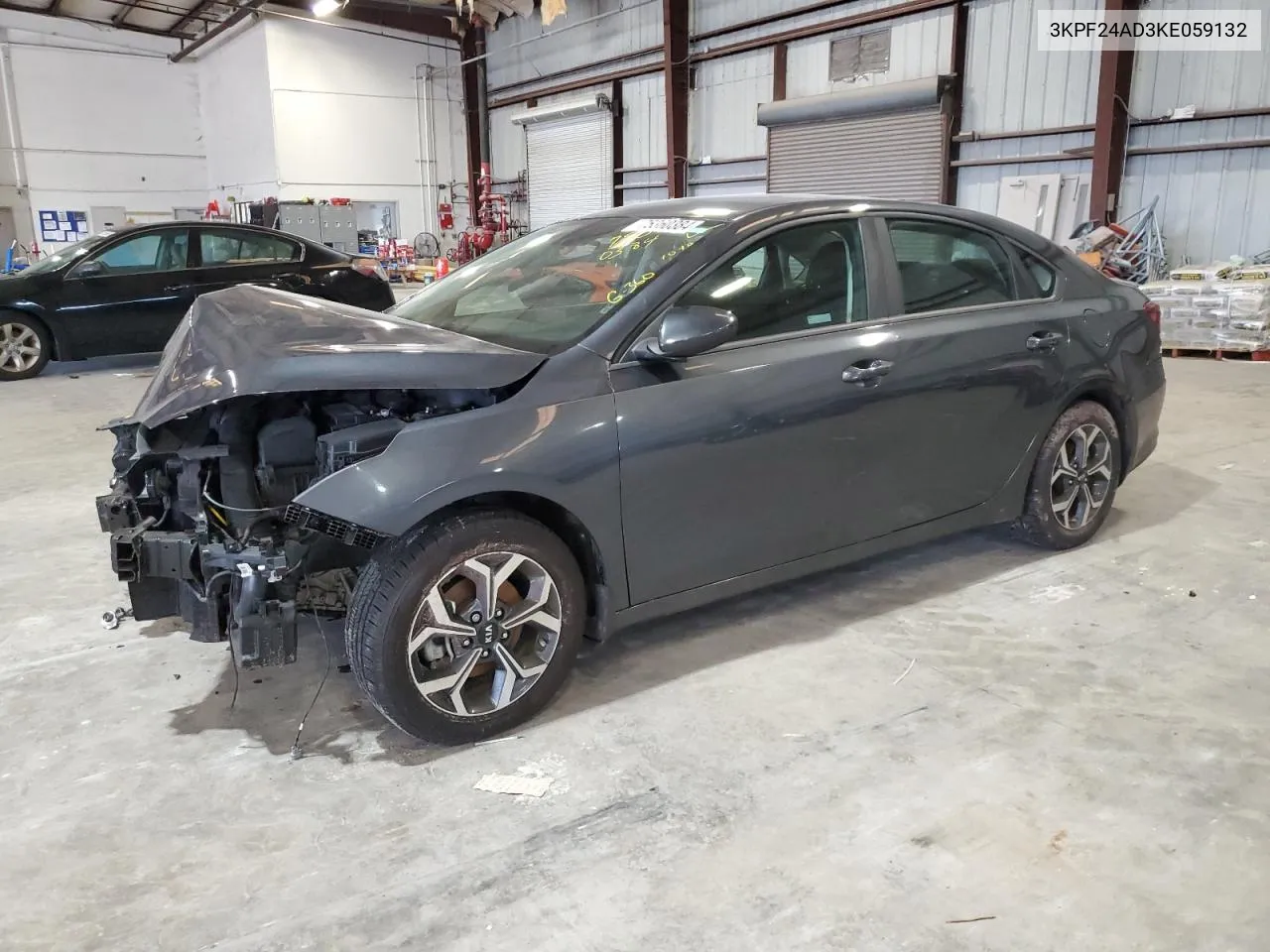 2019 Kia Forte Fe VIN: 3KPF24AD3KE059132 Lot: 75360384