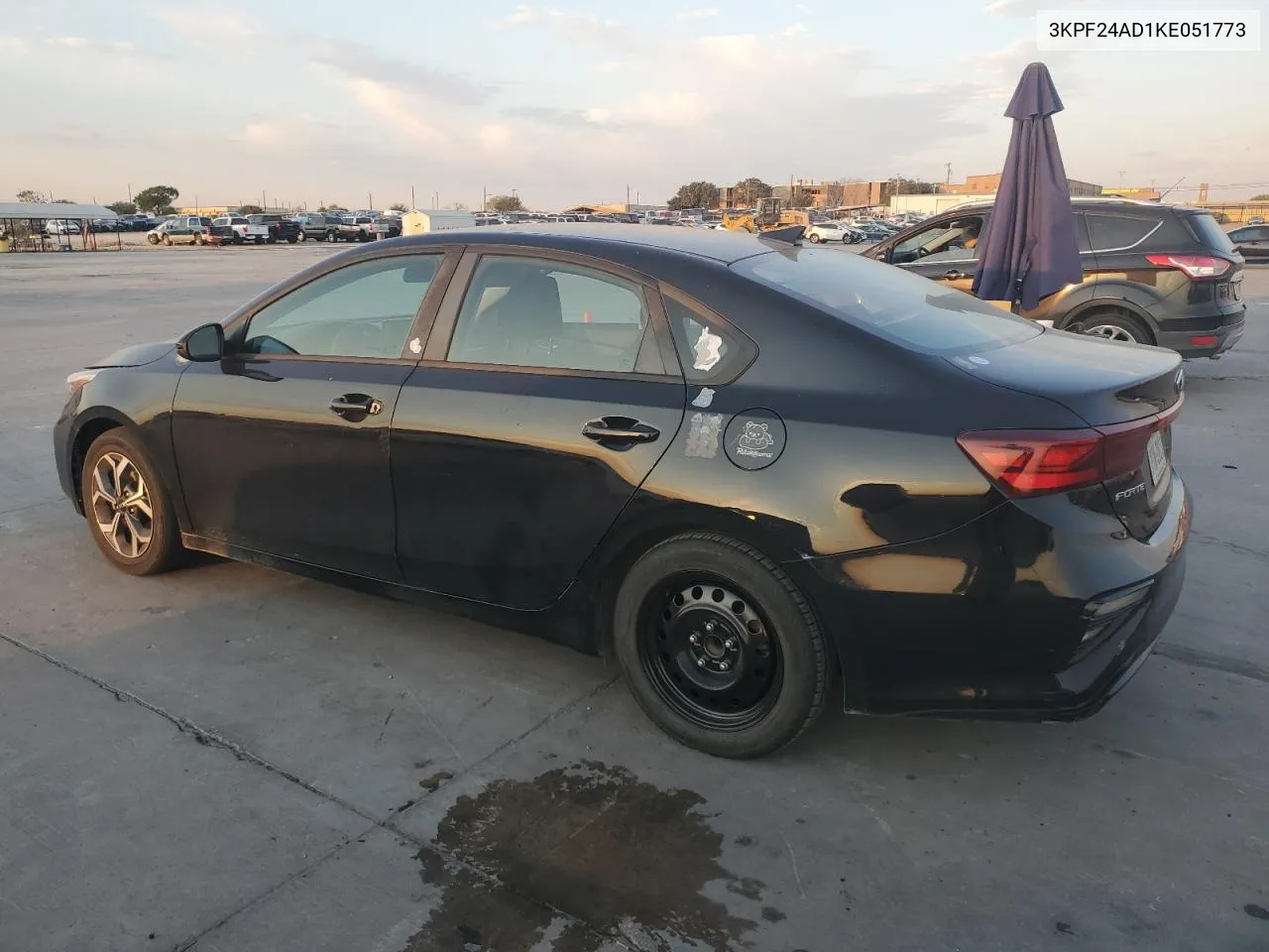 2019 Kia Forte Fe VIN: 3KPF24AD1KE051773 Lot: 75736794