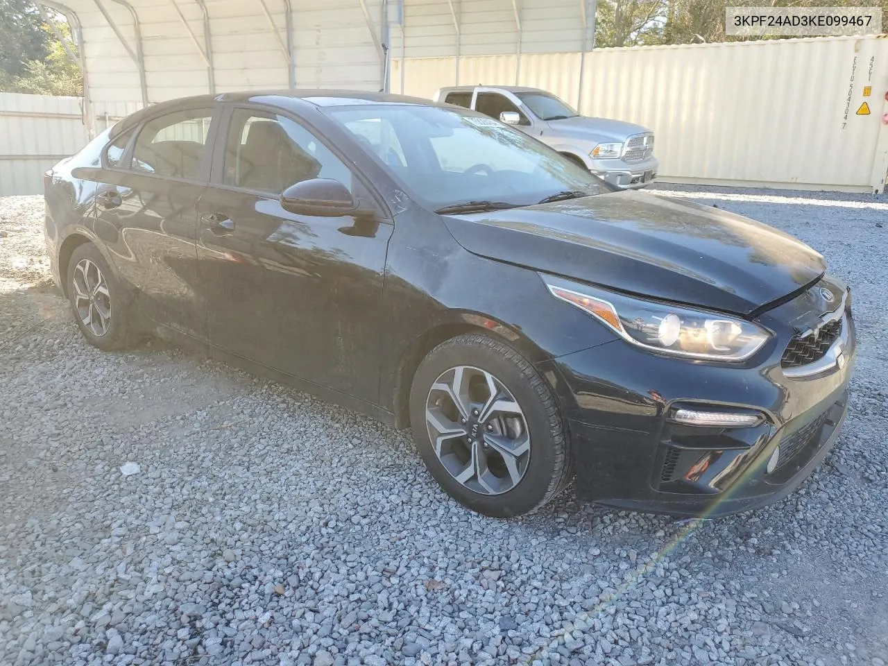 2019 Kia Forte Fe VIN: 3KPF24AD3KE099467 Lot: 75828434