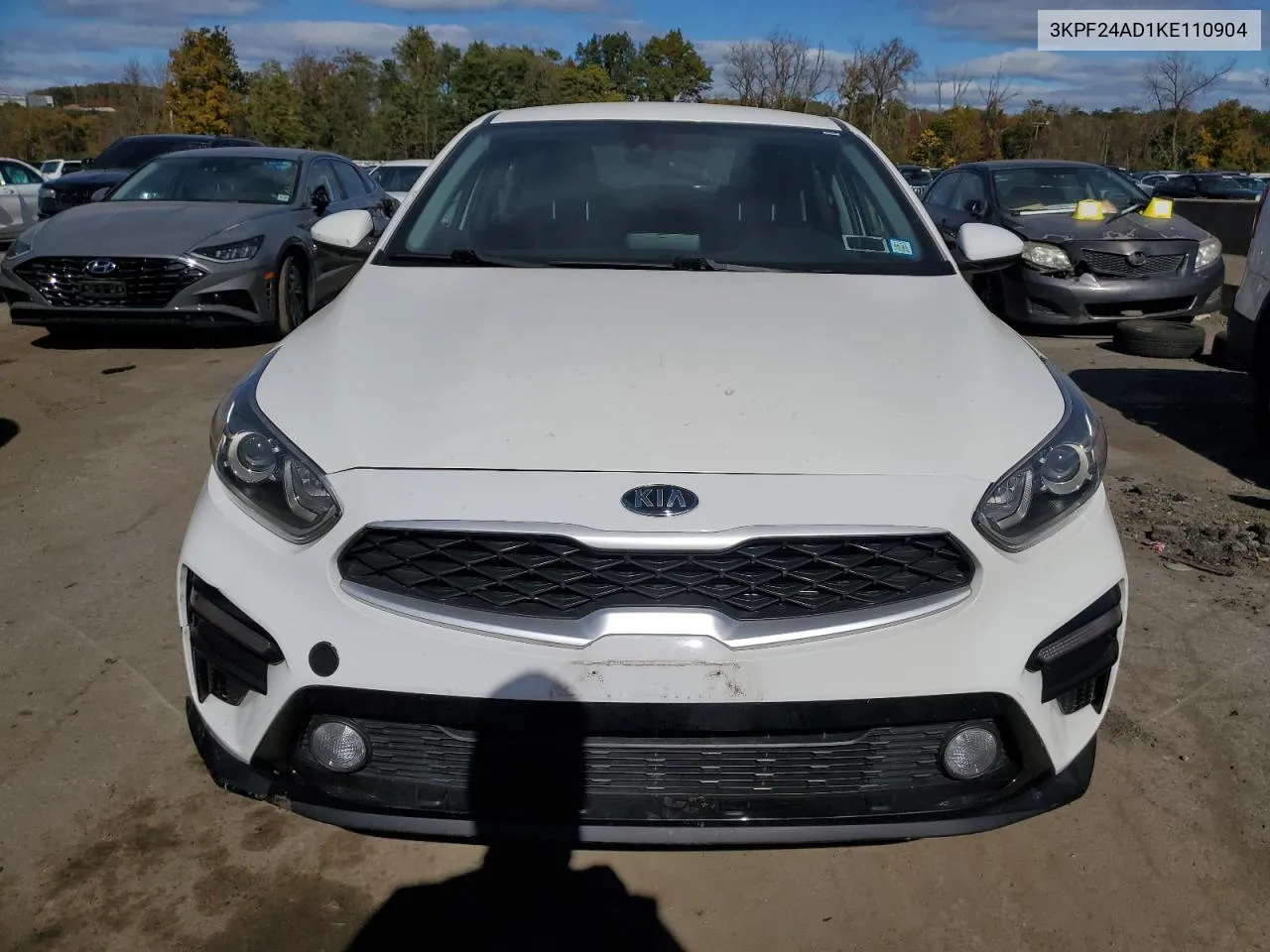 2019 Kia Forte Fe VIN: 3KPF24AD1KE110904 Lot: 75891654