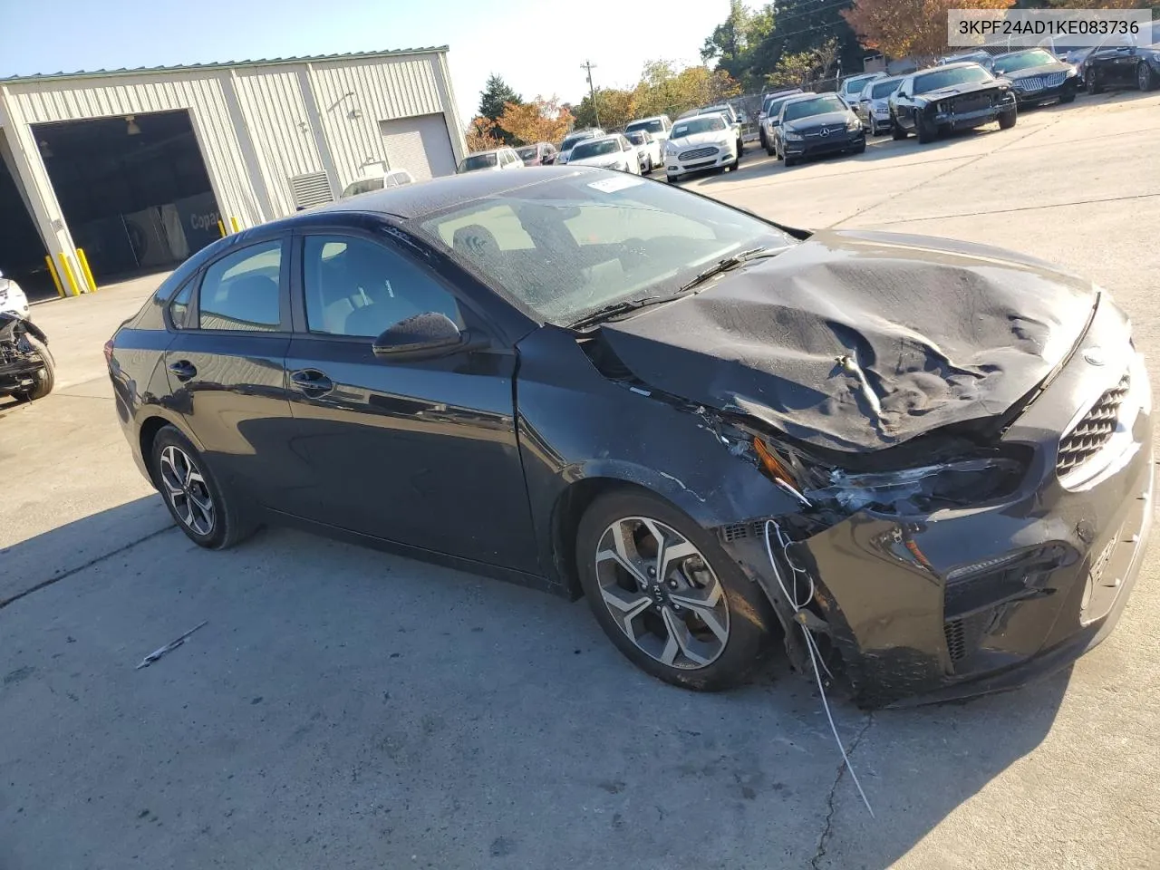 2019 Kia Forte Fe VIN: 3KPF24AD1KE083736 Lot: 76570794