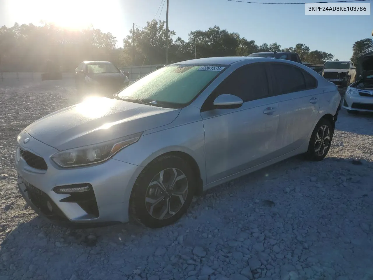 3KPF24AD8KE103786 2019 Kia Forte Fe