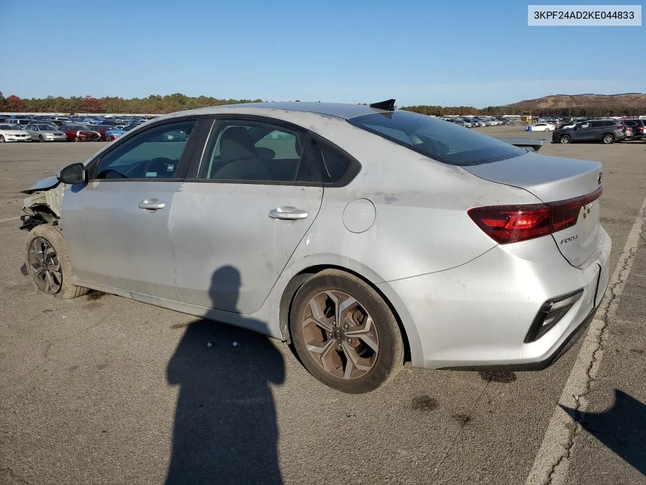 2019 Kia Forte Fe VIN: 3KPF24AD2KE044833 Lot: 77015354