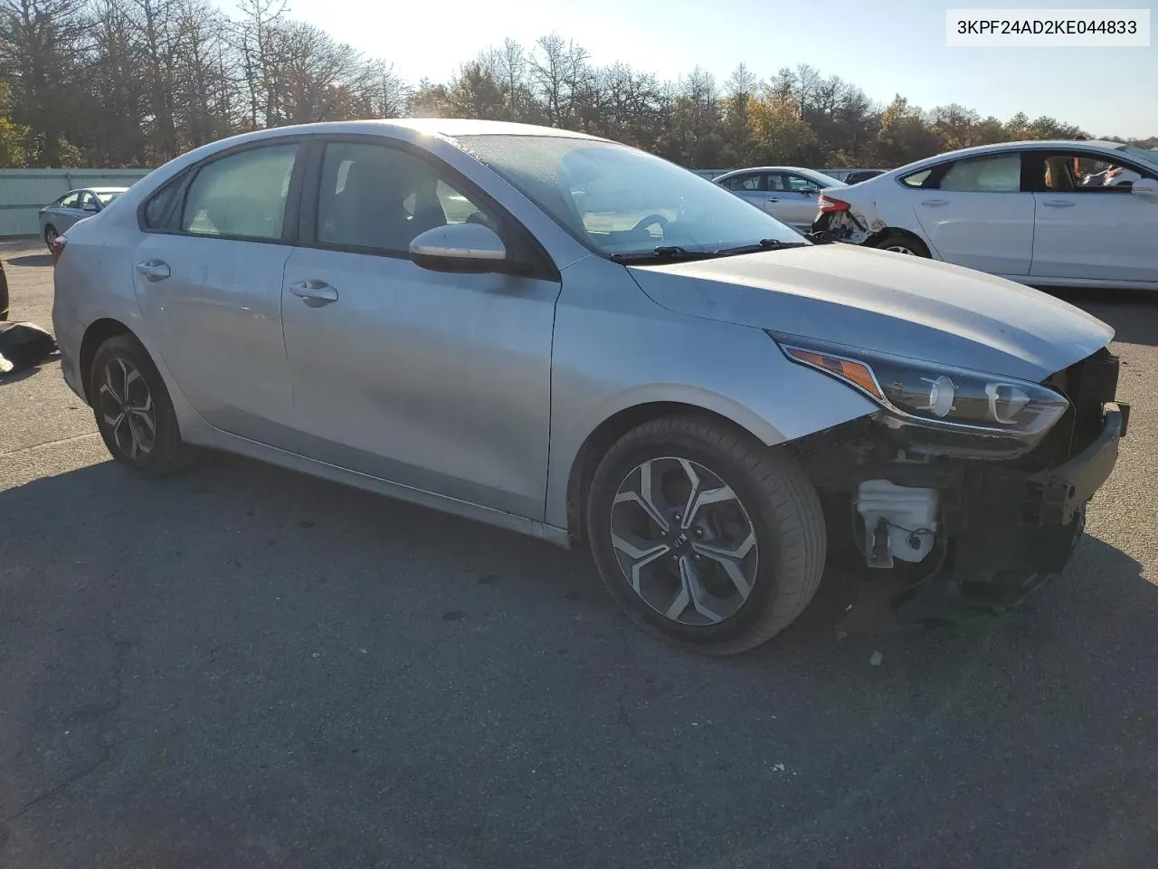 2019 Kia Forte Fe VIN: 3KPF24AD2KE044833 Lot: 77015354