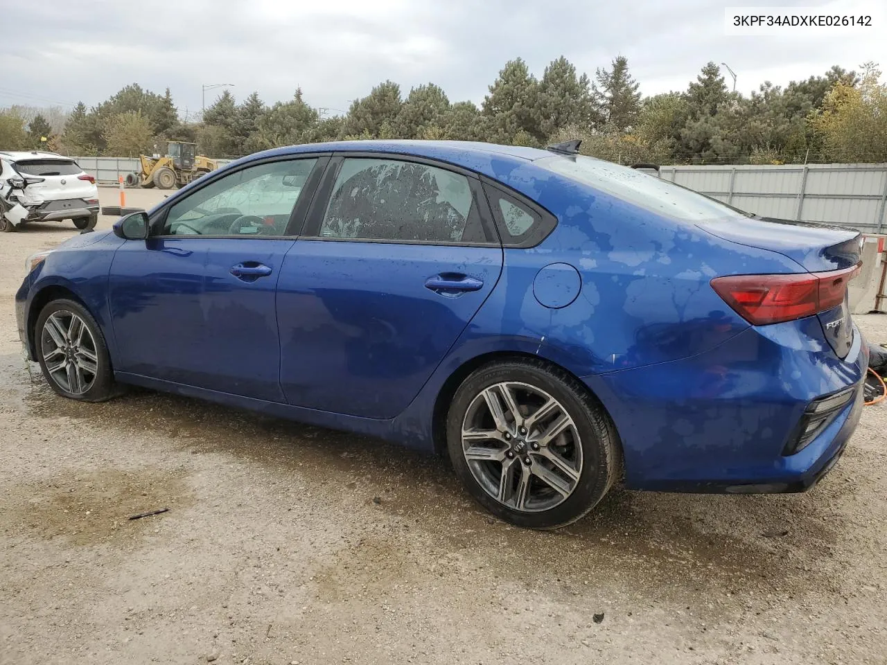 2019 Kia Forte Gt Line VIN: 3KPF34ADXKE026142 Lot: 77249884