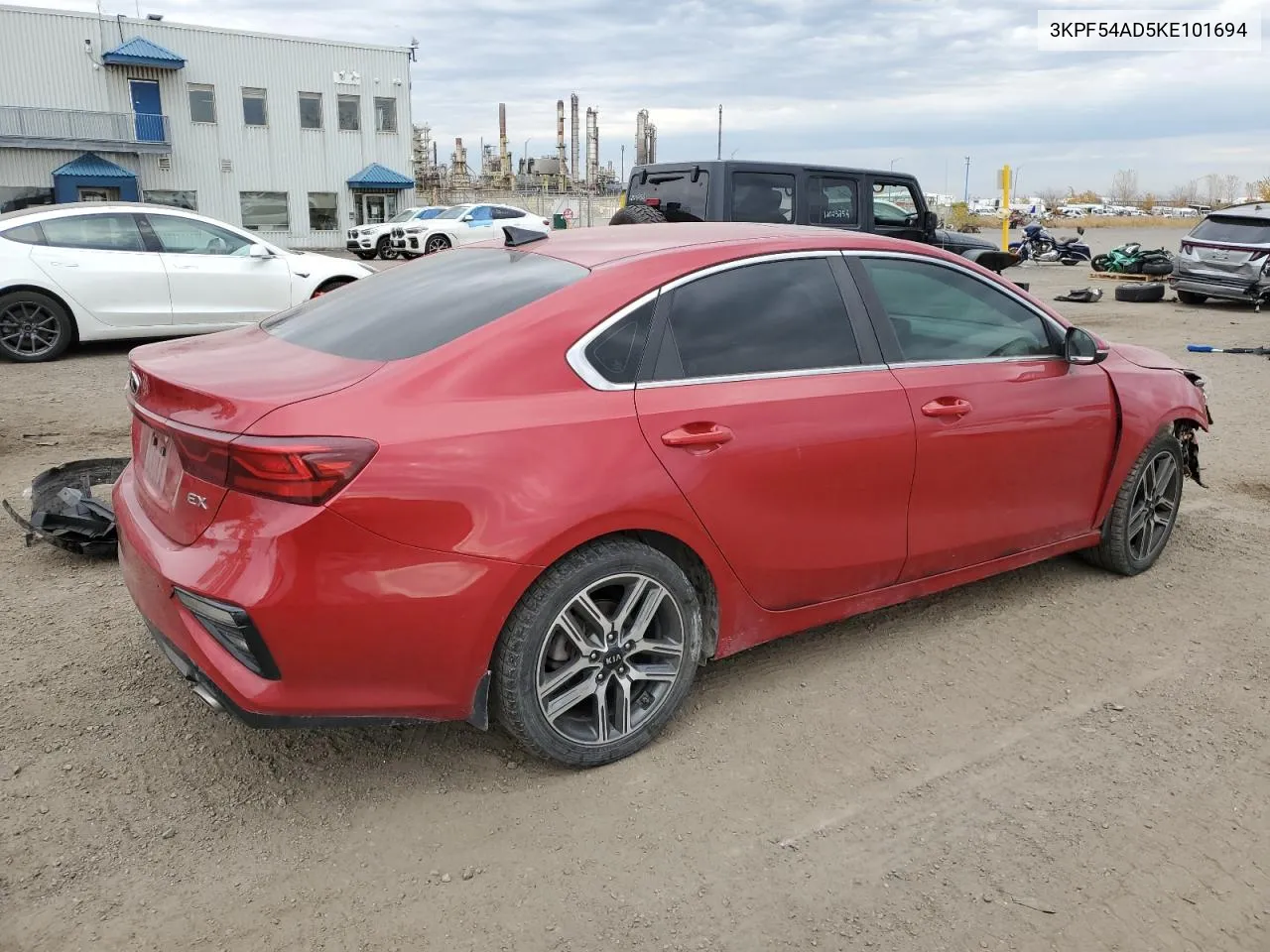 2019 Kia Forte Ex VIN: 3KPF54AD5KE101694 Lot: 77437014