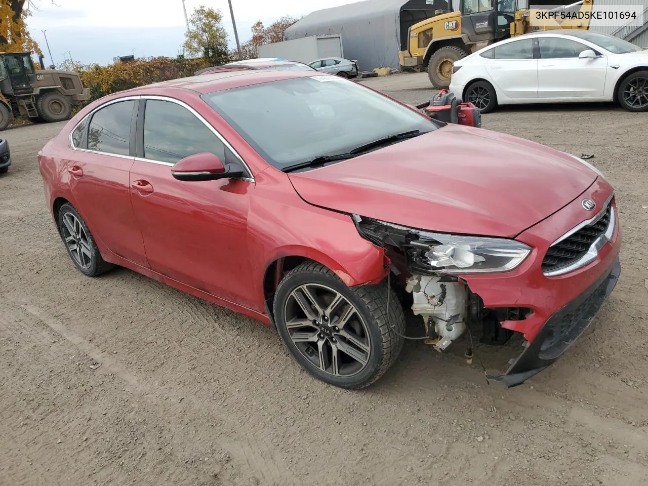 2019 Kia Forte Ex VIN: 3KPF54AD5KE101694 Lot: 77437014