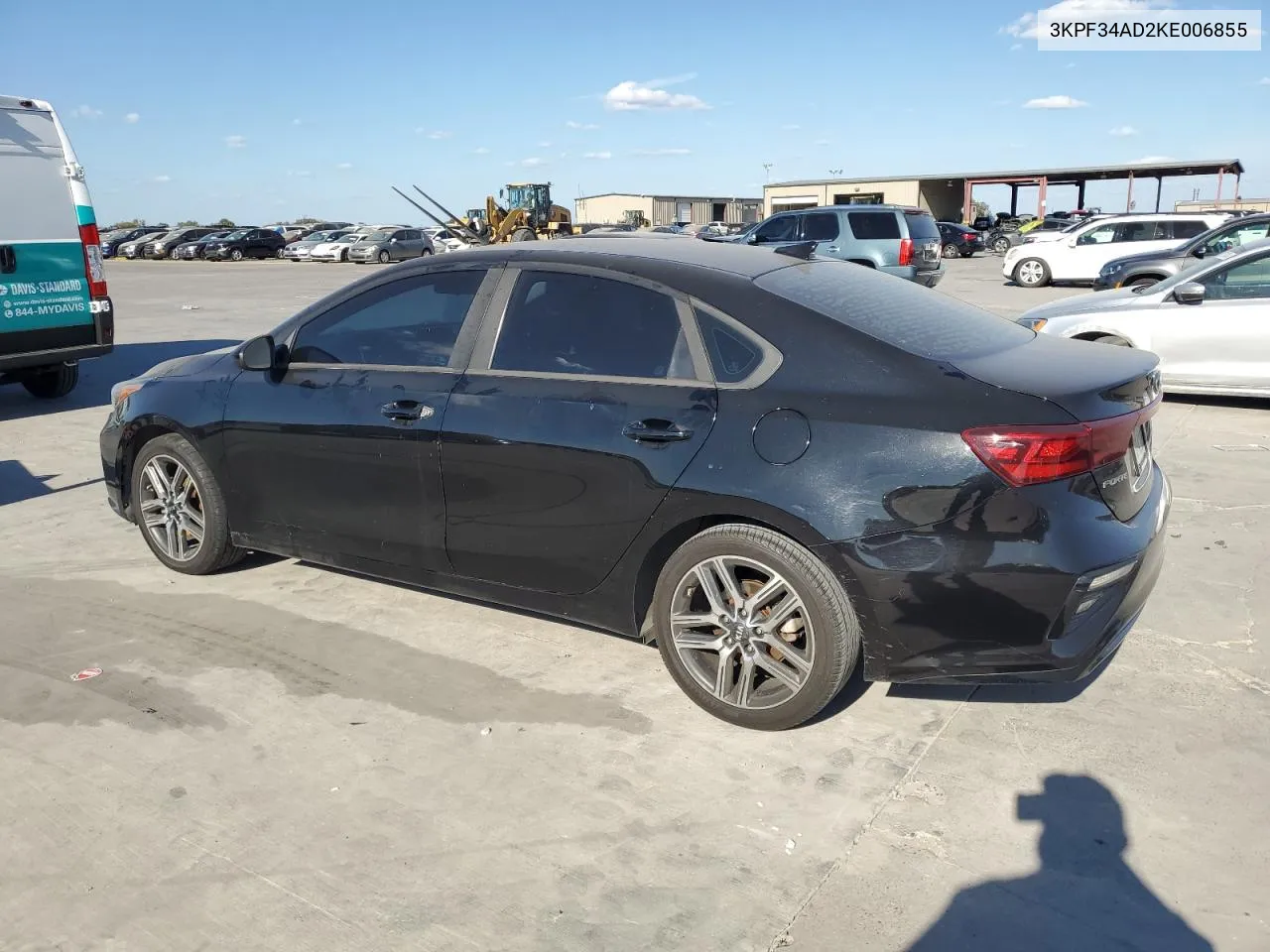 2019 Kia Forte Gt Line VIN: 3KPF34AD2KE006855 Lot: 77894724