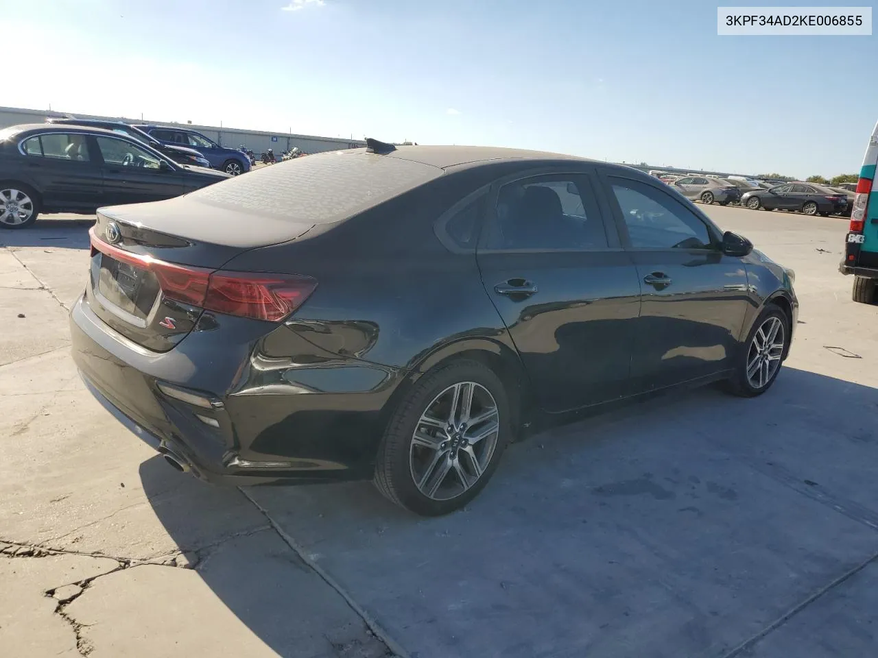 2019 Kia Forte Gt Line VIN: 3KPF34AD2KE006855 Lot: 77894724