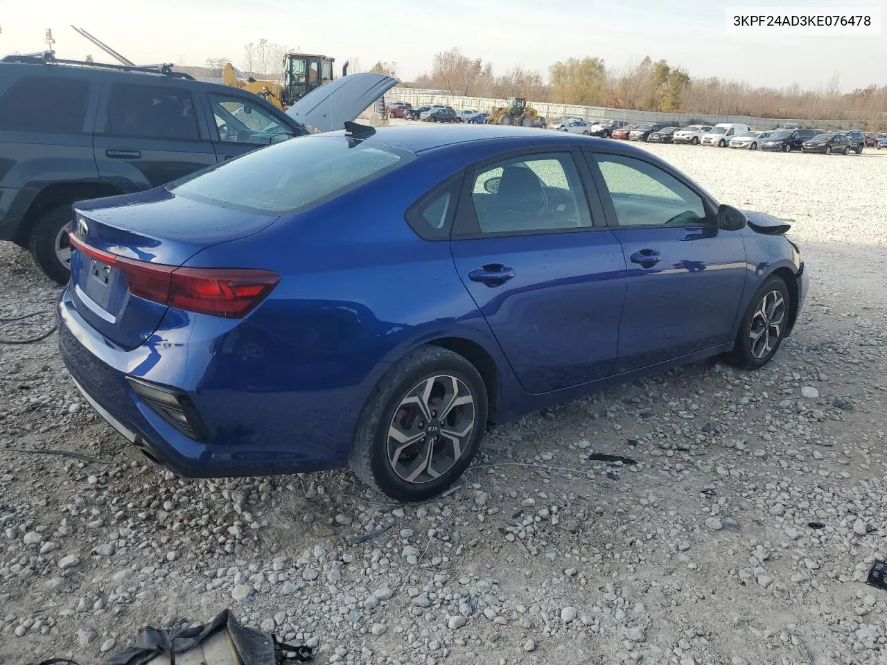 2019 Kia Forte Fe VIN: 3KPF24AD3KE076478 Lot: 77976644