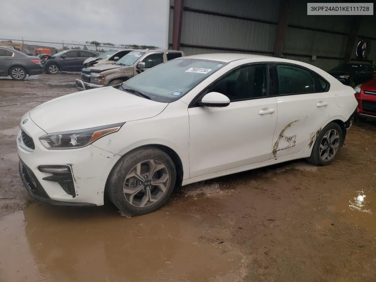 2019 Kia Forte Fe VIN: 3KPF24AD1KE111728 Lot: 78001134