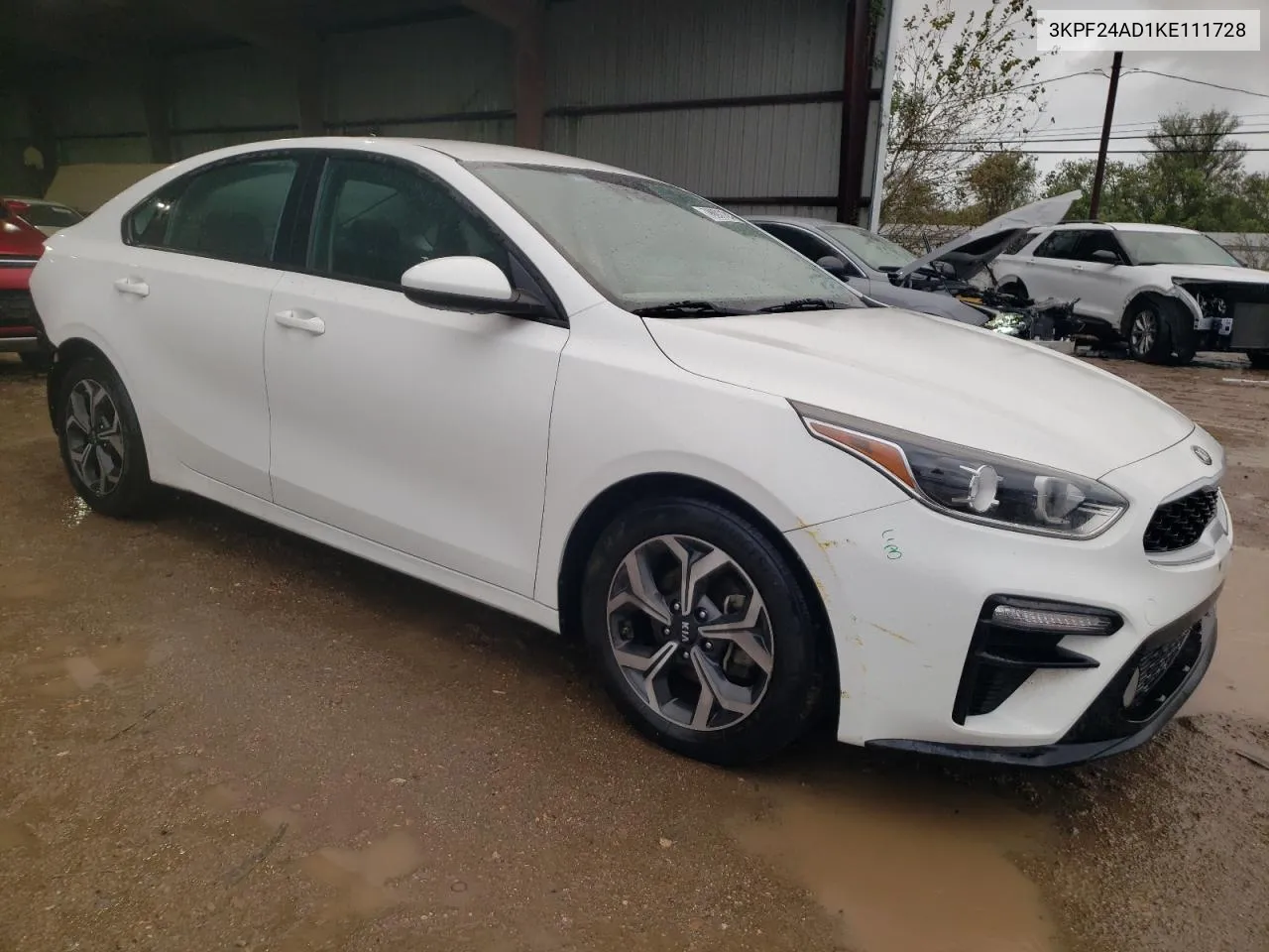 2019 Kia Forte Fe VIN: 3KPF24AD1KE111728 Lot: 78001134