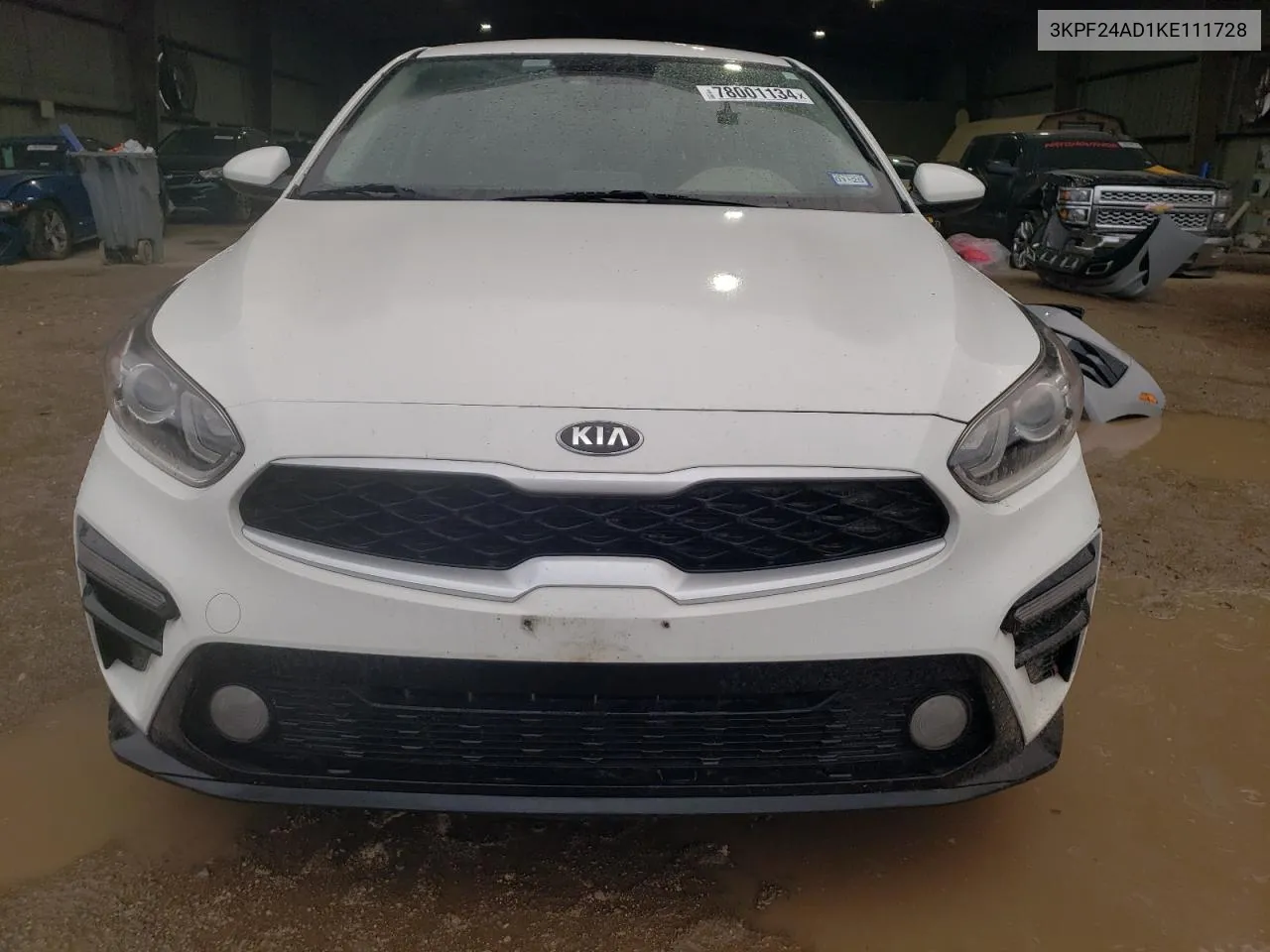 2019 Kia Forte Fe VIN: 3KPF24AD1KE111728 Lot: 78001134