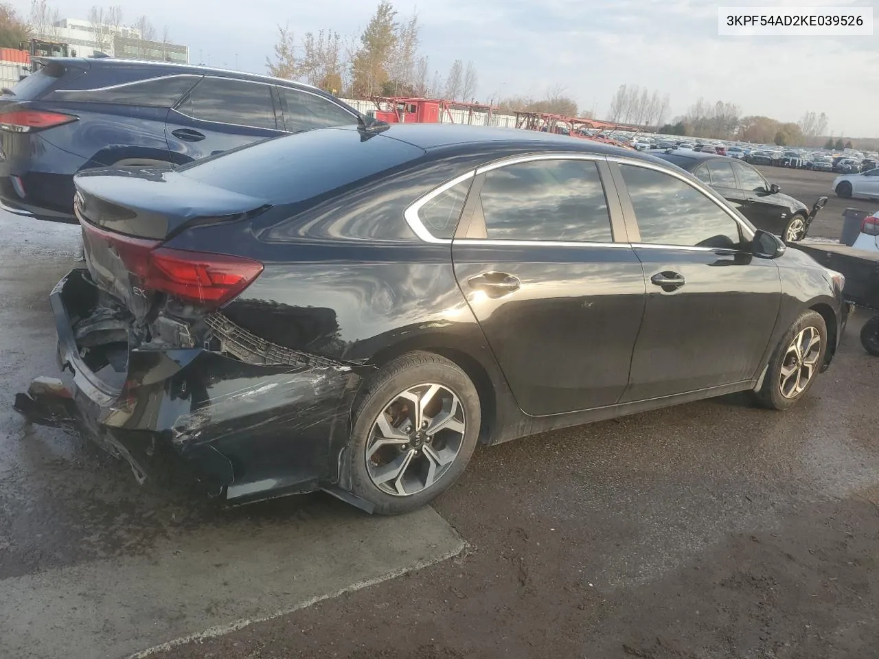 2019 Kia Forte Ex VIN: 3KPF54AD2KE039526 Lot: 78151344