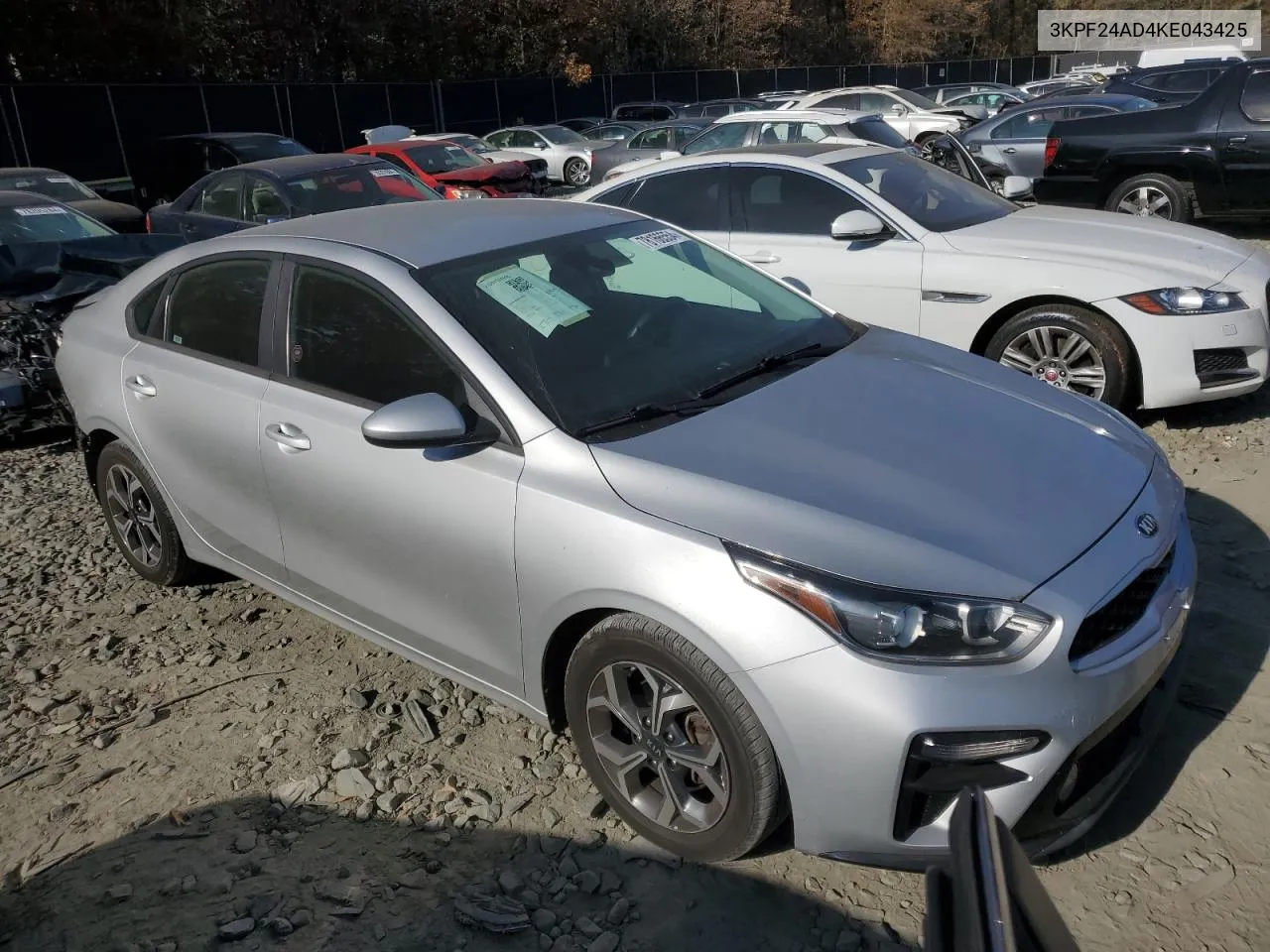 2019 Kia Forte Fe VIN: 3KPF24AD4KE043425 Lot: 78166554