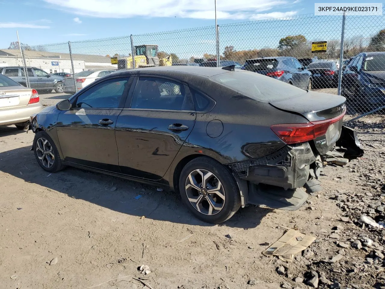 2019 Kia Forte Fe VIN: 3KPF24AD9KE023171 Lot: 78200464