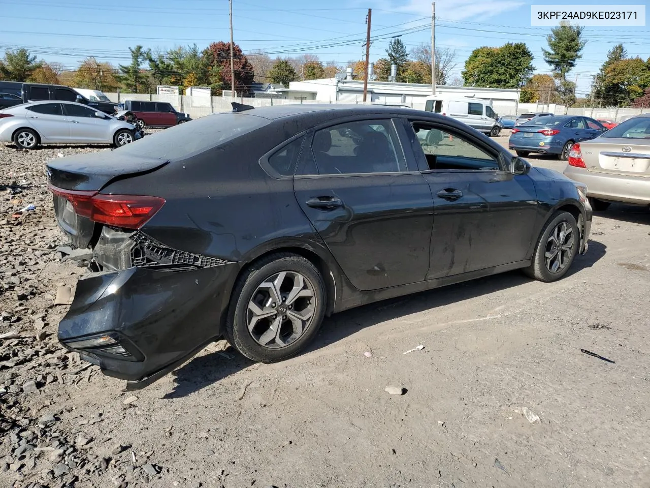 2019 Kia Forte Fe VIN: 3KPF24AD9KE023171 Lot: 78200464